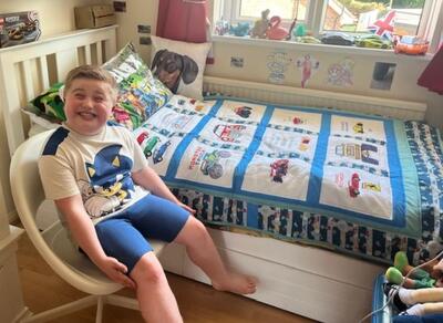Photo of Digby Ds quilt