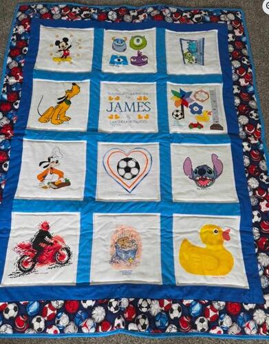 Photo of James Hs quilt