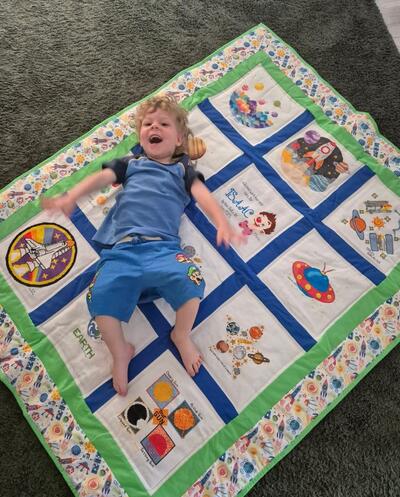 Photo of Isaacs quilt