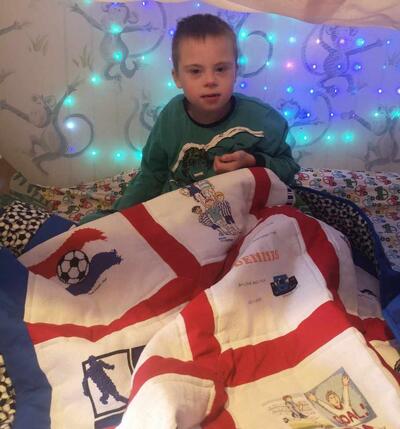 Photo of Dennis Ss quilt