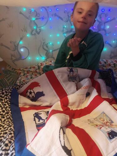Photo of Dennis Ss quilt