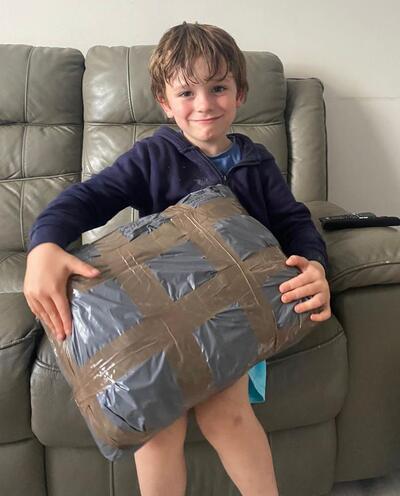 Photo of Josh Ws quilt