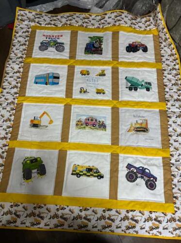 Photo of Elias Ds quilt