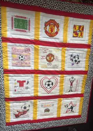 Photo of Isaac Bs quilt