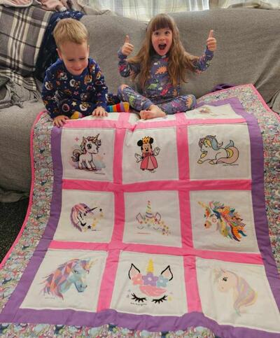 Photo of Ellie Is quilt
