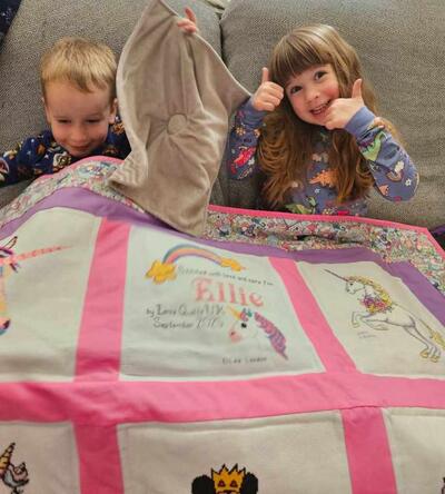 Photo of Ellie Is quilt