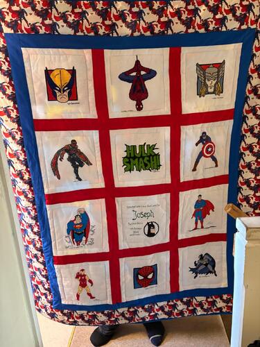Photo of Joseph Ss quilt