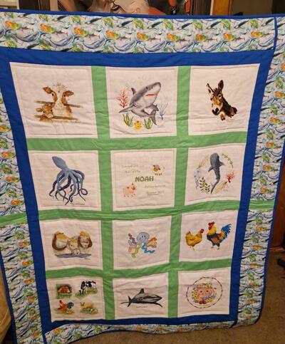Photo of Noah Ms quilt
