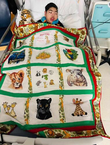 Photo of Rayyan Ss quilt