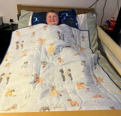 Photo of George As quilt