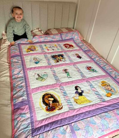 Photo of Millie Gs quilt