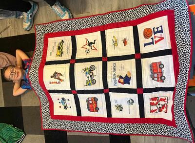 Photo of Kayden-Jamess quilt