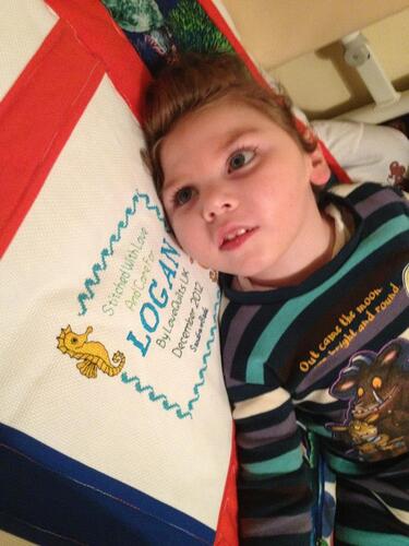 Photo of Logan Cs quilt
