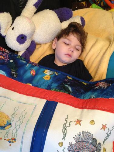 Photo of Logan Cs quilt