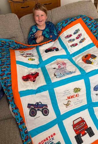 Photo of Jace Hs quilt