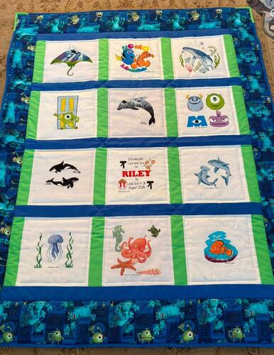 Photo of Riley Ps quilt