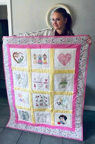 Photo of Courtney-Leighs quilt