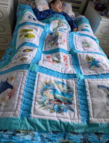 Photo of Evans quilt