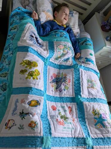 Photo of Evans quilt