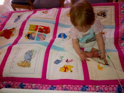 Photo of Miley Is quilt