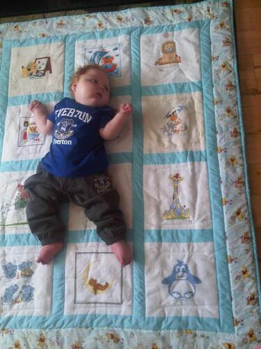 Photo of Charlie Hs quilt