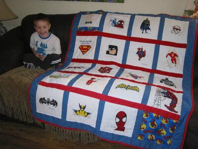Photo of Joe Bs quilt