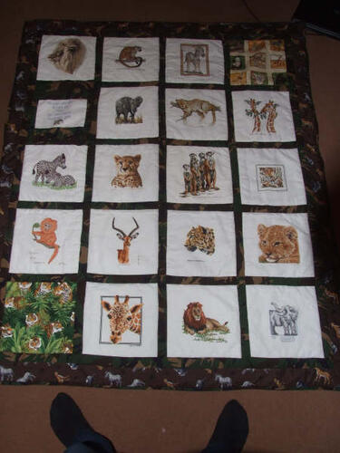 Photo of Alan Ss quilt