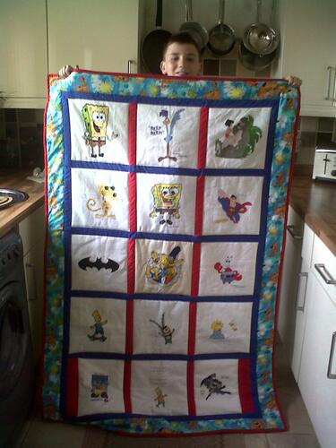 Photo of Aaron Hs quilt