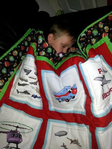 Photo of Alex Ws quilt