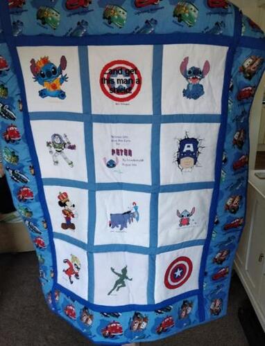 Photo of Peter Ms quilt