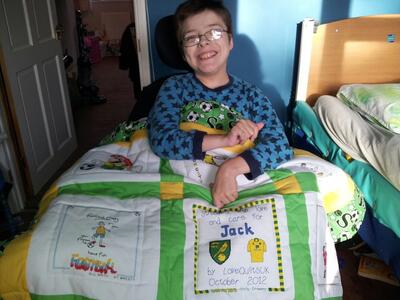 Photo of Jack Ps quilt