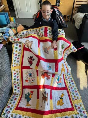 Photo of Isaac Ms quilt