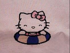 Cross stitch square for Lexi-May's quilt