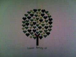 Cross stitch square for Evie D's quilt