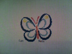 Cross stitch square for Jessica E's quilt