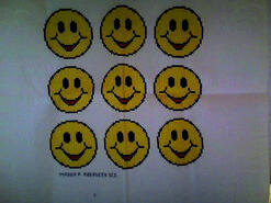 Cross stitch square for Harley W's quilt