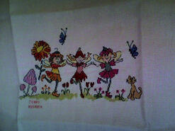 Cross stitch square for Demi-Leigh's quilt