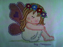 Cross stitch square for Demi-Leigh's quilt