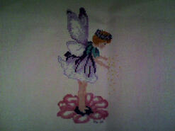 Cross stitch square for Demi-Leigh's quilt