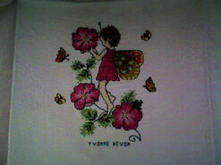 Cross stitch square for Demi-Leigh's quilt