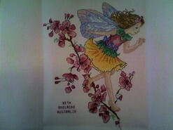 Cross stitch square for Demi-Leigh's quilt