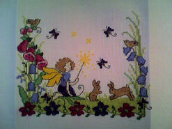 Cross stitch square for Demi-Leigh's quilt