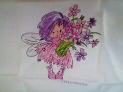 Cross stitch square for Molly L's quilt