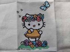 Cross stitch square for Lexi-May's quilt