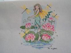 Cross stitch square for Ava A's quilt