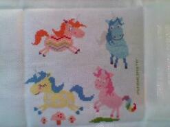 Cross stitch square for Thea-Rose's quilt