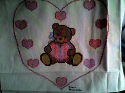 Cross stitch square for Bethany C's quilt