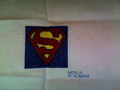 Cross stitch square for Michael L's quilt