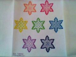 Cross stitch square for Thomas S's quilt
