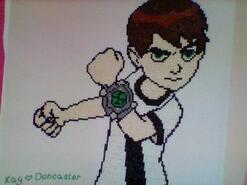 Cross stitch square for Dylan G's quilt